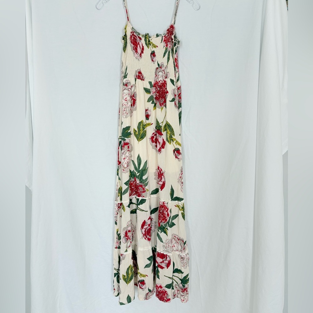 One Clothing Pink and Red Spaghetti Strap Sundress